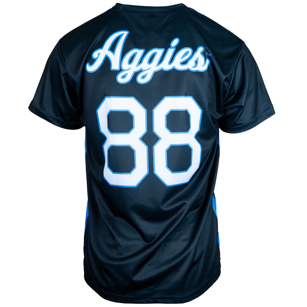 Replica Utah State Women's Striped Unisex Soccer Jersey Black